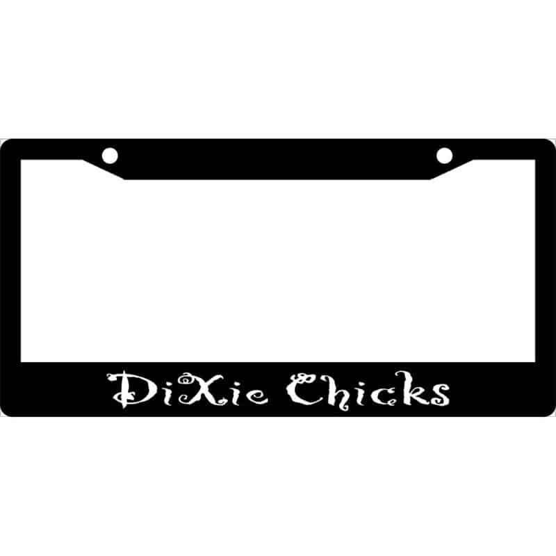 Dixie Chicks Logo License Plate Frame