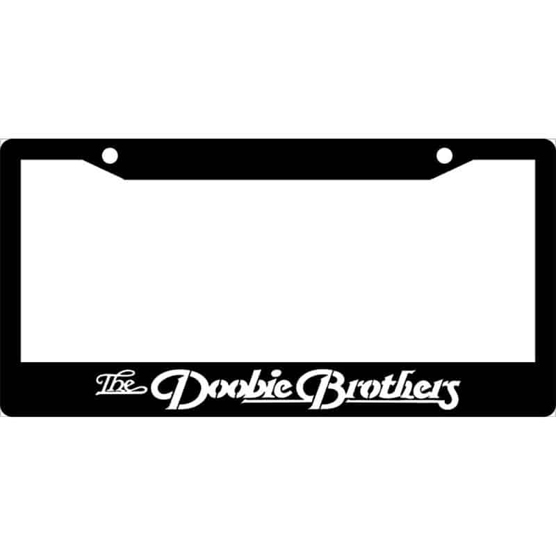 Doobie Brother Logo License Plate Frame