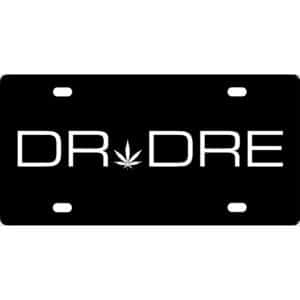 Dr. Dre Logo License Plate