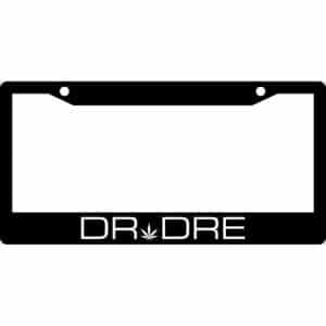 Dr. Dre Logo License Plate Frame