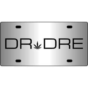 Dr. Dre Logo Mirror License Plate