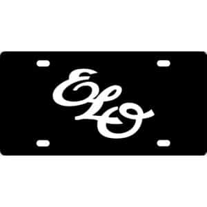 ELO Band Logo License Plate