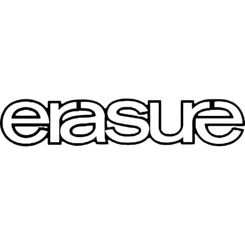 Erasure Band Logo Decal Sticker