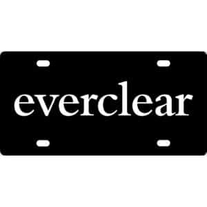 Everclear Band Logo License Plate