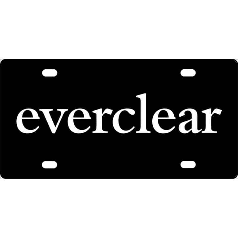 Everclear Band Logo License Plate