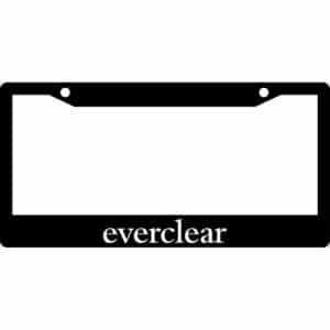 Everclear Band Logo License Plate Frame