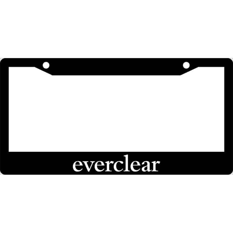 Everclear Band Logo License Plate Frame