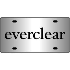 Everclear Band Logo Mirror License Plate