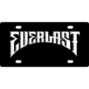 Everlast Band Logo License Plate