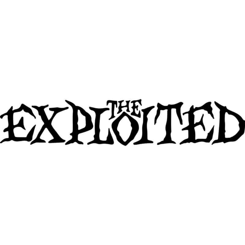 The Exploited Band Logo Decal Sticker