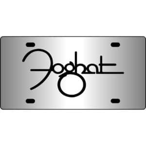 Foghat Band Logo Mirror License Plate