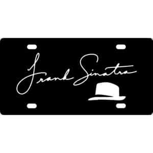 Frank Sinatra License Plate