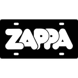 Frank Zappa License Plate