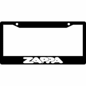 Frank Zappa License Plate Frame