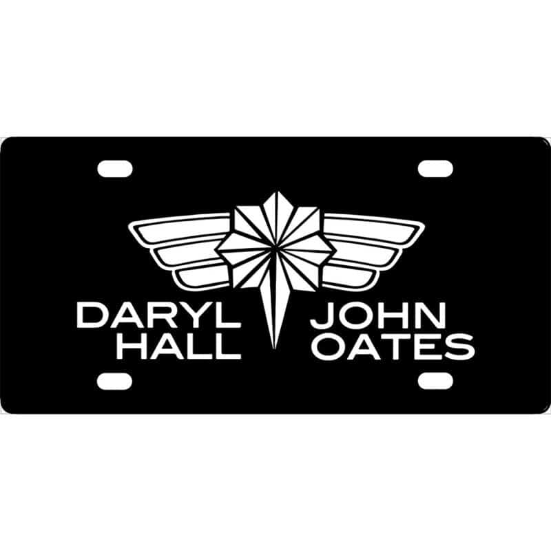 Hall Oates License Plate