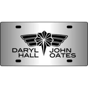 Hall Oates Mirror License Plate