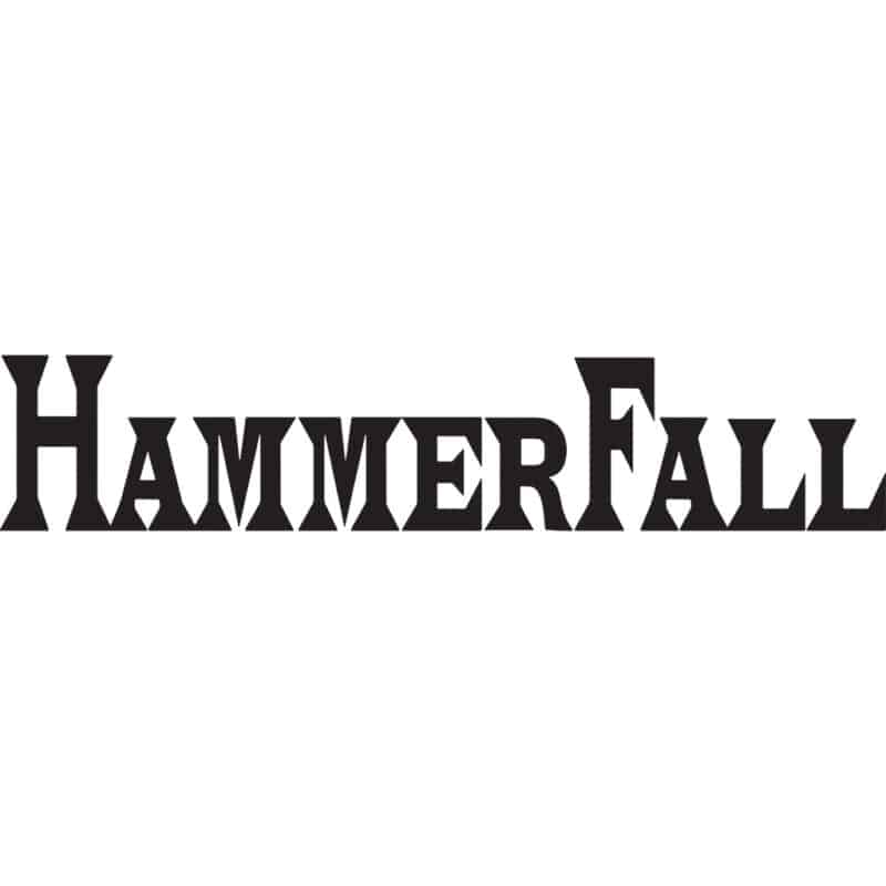 HammerFall Band Logo Decal Sticker