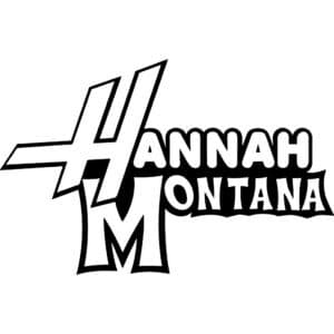 Hannah Montana Decal Sticker