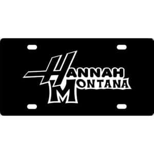 Hannah Montana License Plate