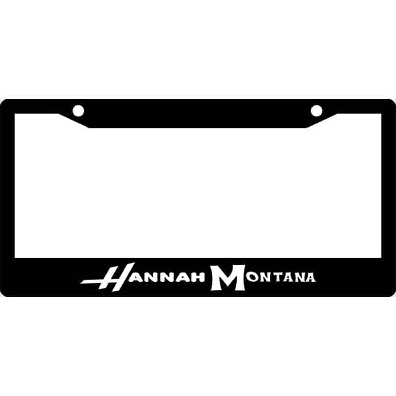 Hannah Montana License Plate Frame