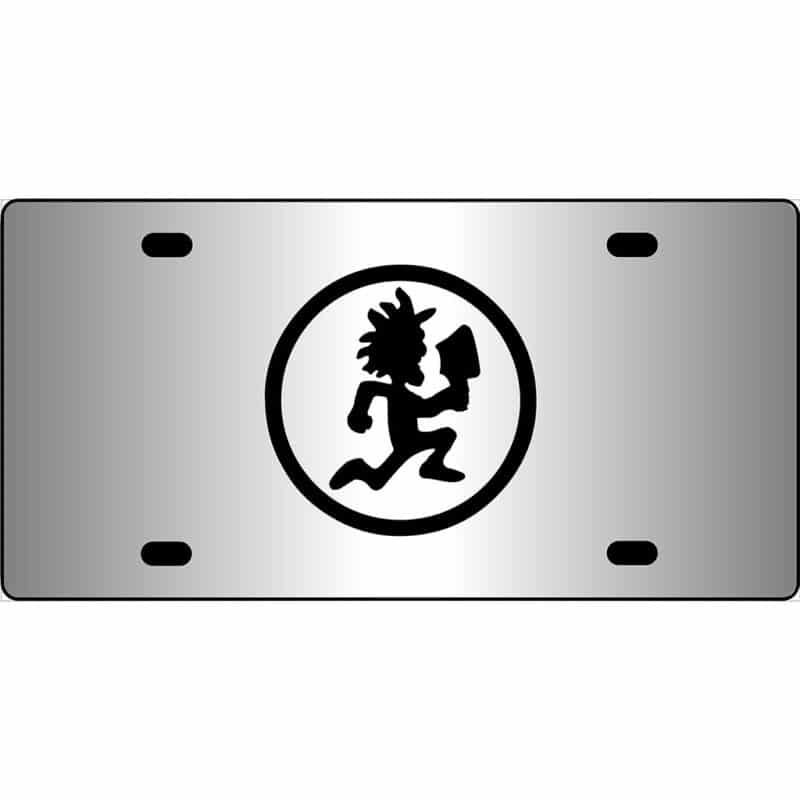 Hatchet Man Mirror License Plate