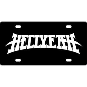 Hellyeah Band Logo License Plate