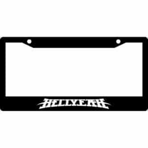 Hellyeah Band Logo License Plate Frame