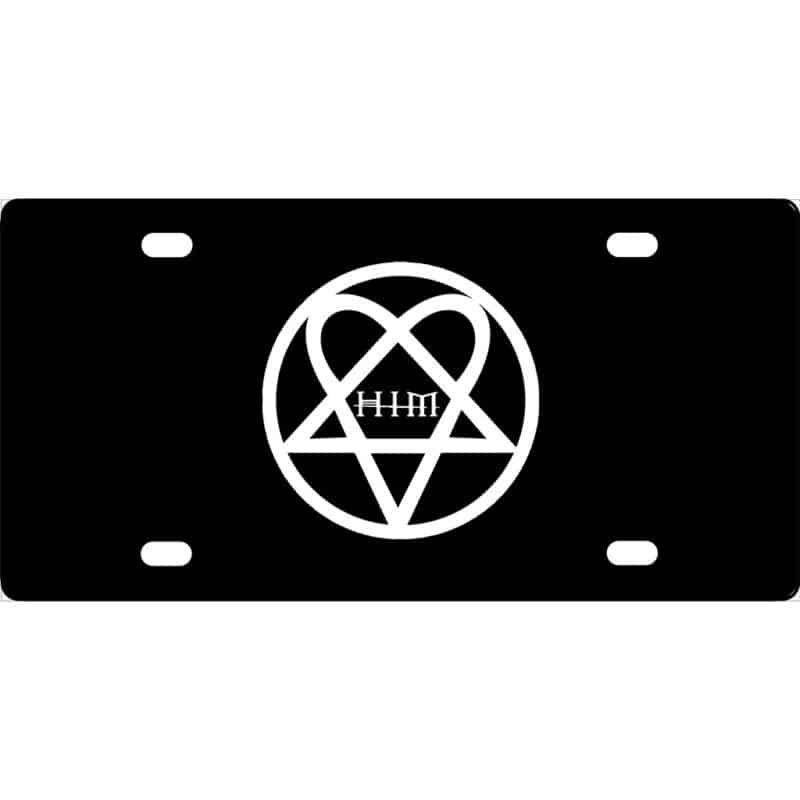 Him Band Logo License Plate