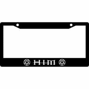 Him Band Logo License Plate Frame