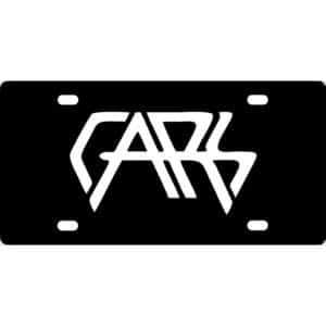 The Cars Band Logo License Plate