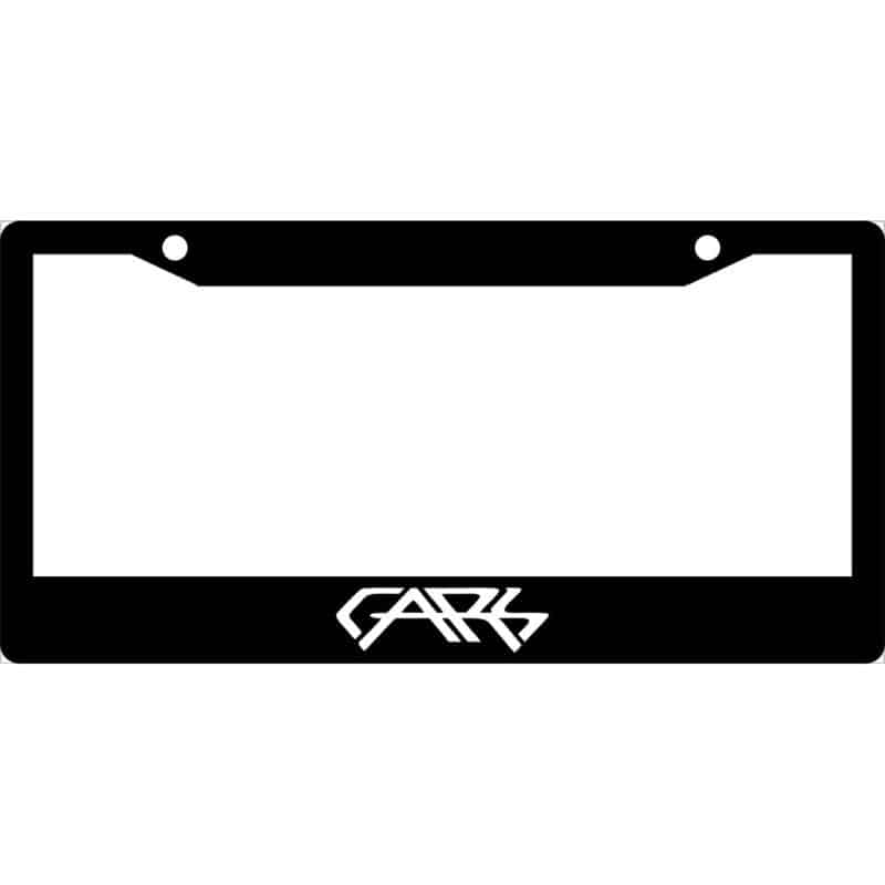 The Cars Band Logo License Plate Frame