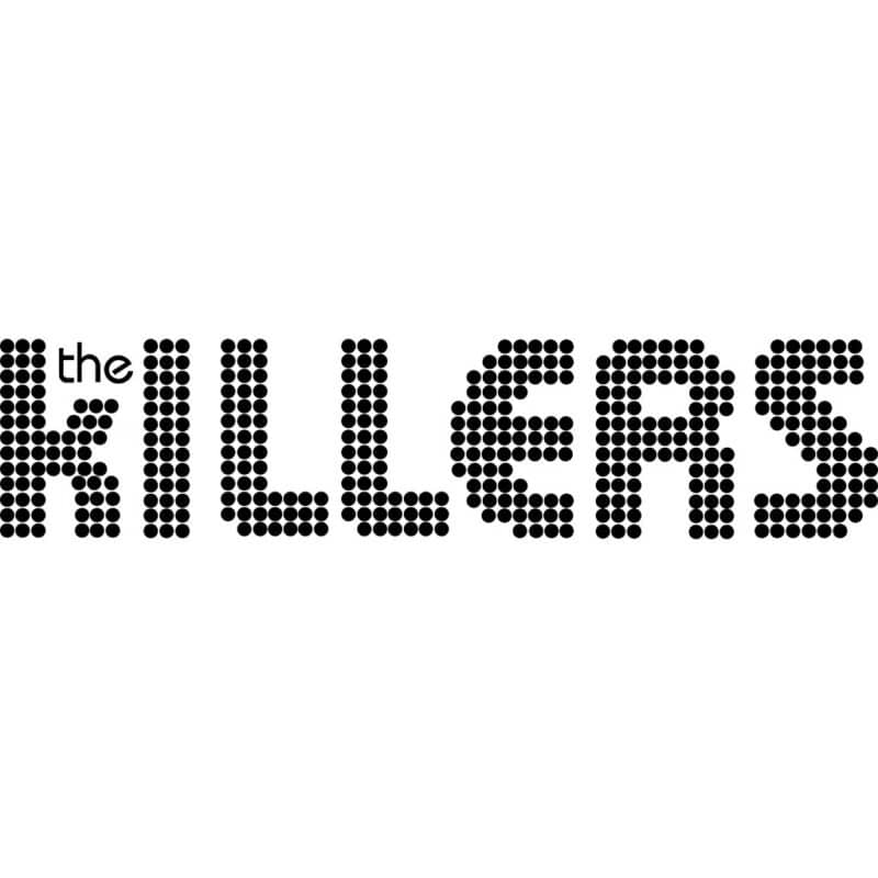 The Killers Band Logo Decal Sticker