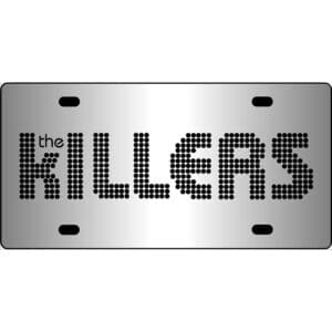 The Killers Band Logo Mirror License Plate