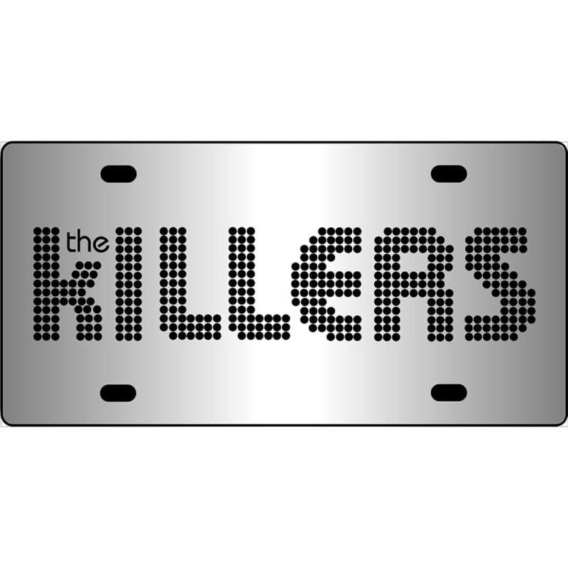 The Killers Band Logo Mirror License Plate