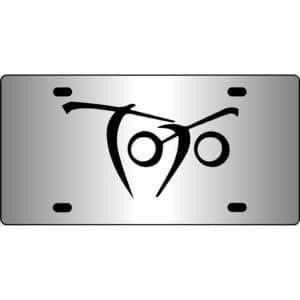 Toto Band Logo Mirror License Plate