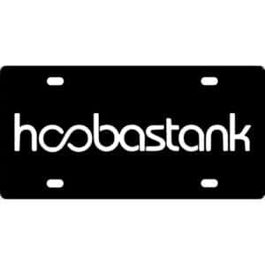 Hoobastank Band Logo License Plate