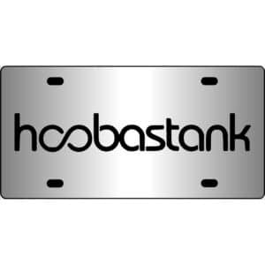 Hoobastank Band Logo Mirror License Plate