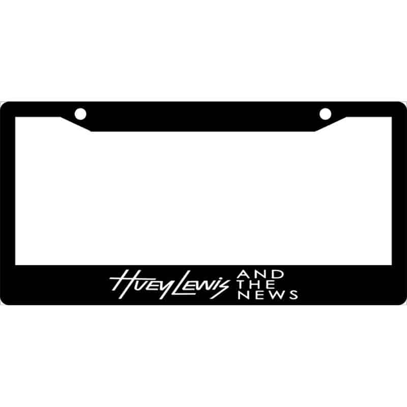 Huey Lewis License Plate Frame