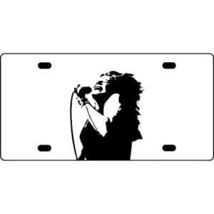 Janis Joplin License Plate