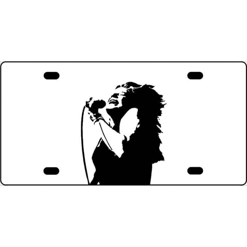 Janis Joplin License Plate