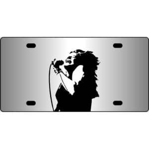 Janis Joplin Mirror License Plate