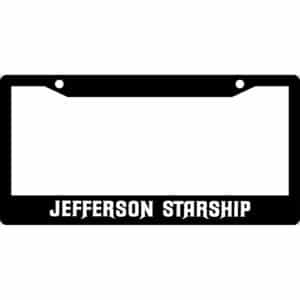 Jefferson Starship License Plate Frame