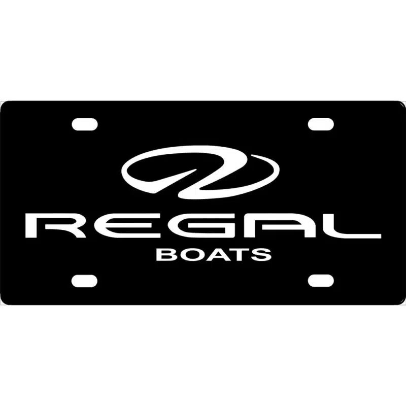 Regal Boats License Plate